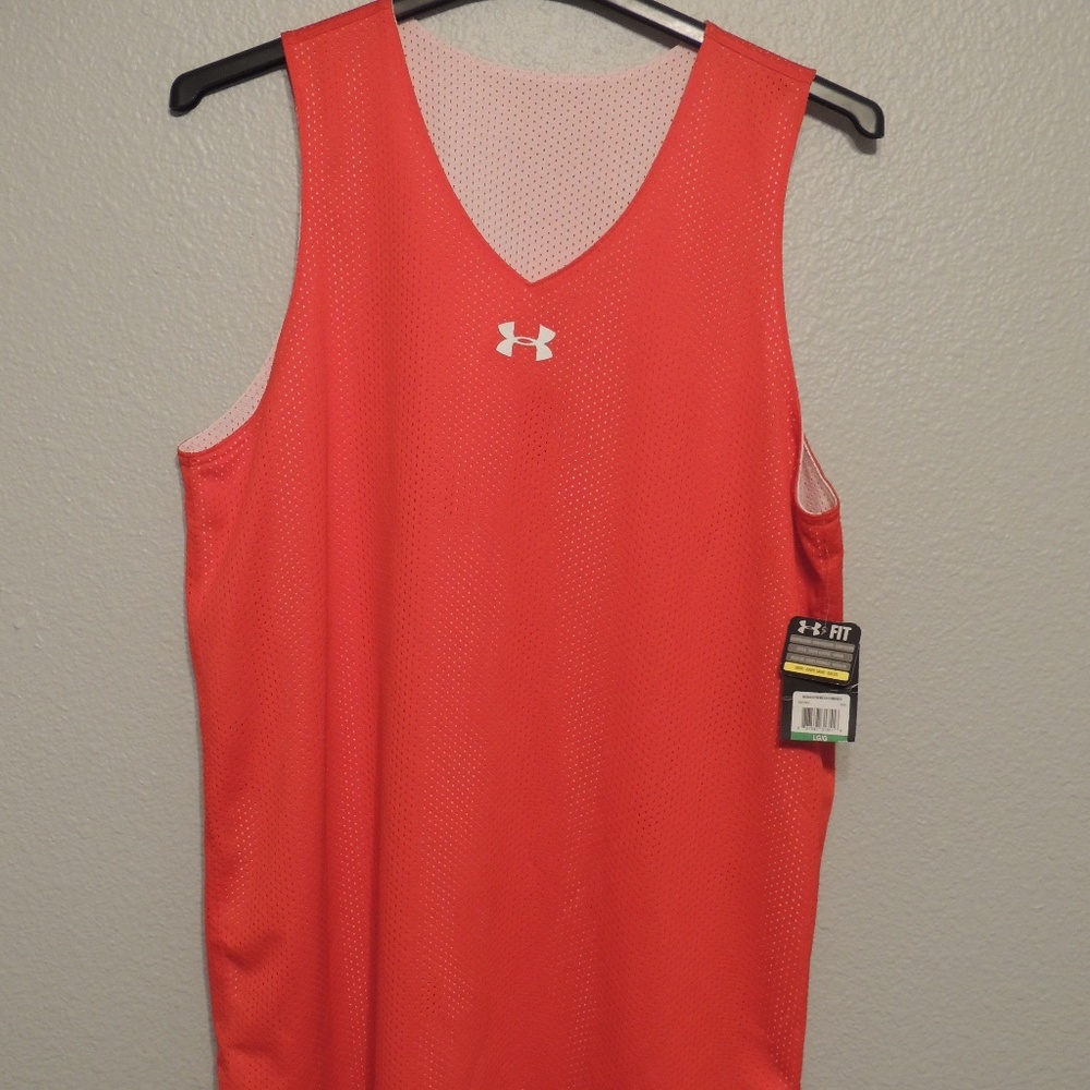 New Under Armour heat gear reversible  jersey men